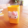 Hello Kitty Plastic Mouthwash Cup – Shock-Resistant, 12 Colors Plastic Mouthwash Cup Qme 4