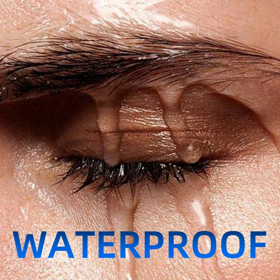 5D Waterproof Silk Fiber Mascara – Lengthening & Volumizing Black Lengthening Mascara Qme