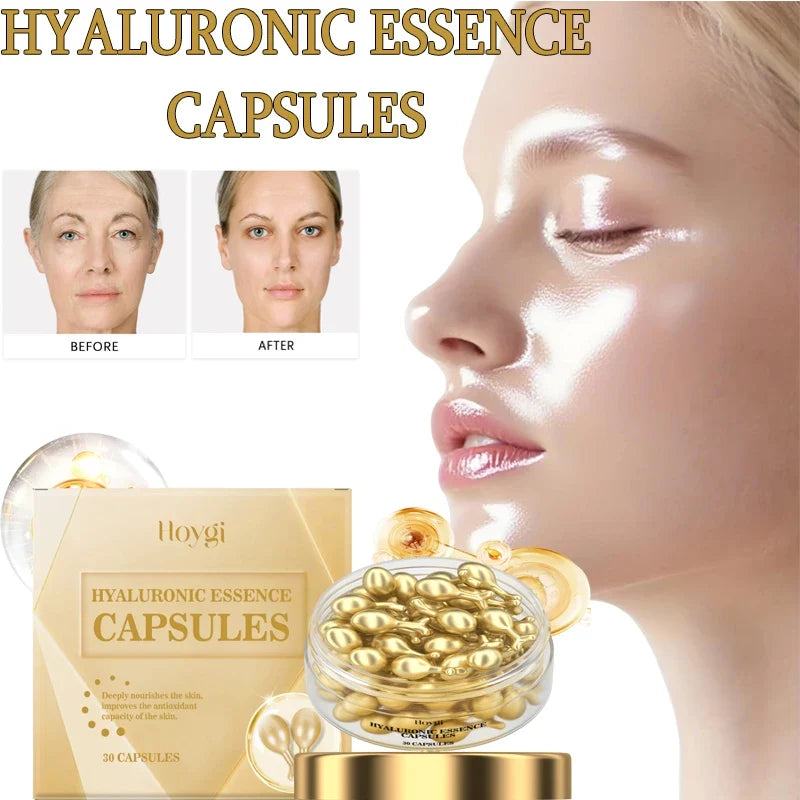Collagen Face Serum Capsules – Firming, Brightening & Smoothing Face Serum Capsules Qme
