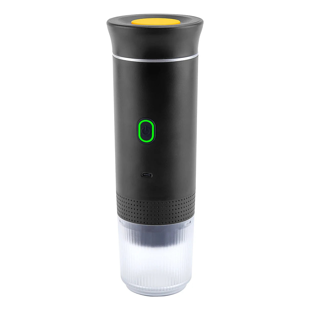 3-in-1 Wireless Portable Capsule Espresso Coffee Maker Portable Espresso Maker Qst Black