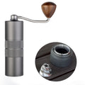 JAFFEE J0/J1 Manual Coffee Grinder – 38mm Burr, 3 Bearings Manual Coffee Grinder Qst J0 with 5core burr