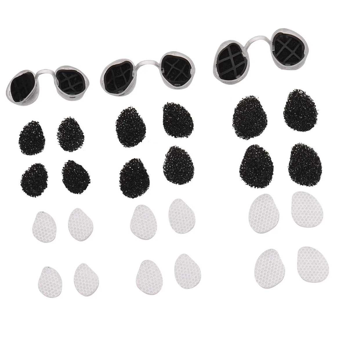 Activated Carbon Invisible Nasal Filter | Dual Protection S/M/L Nasal Air Filter Qme