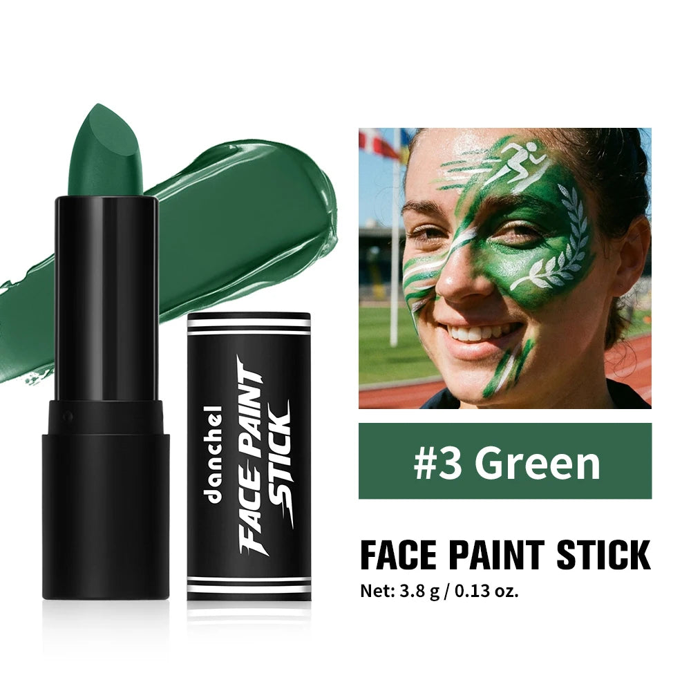 Football Face Paint Stick – Temporary Body Art for Sports & Events Face & Body Paint Qst 03