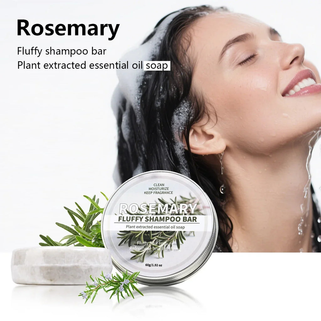 Rosemary Essential Oil Shampoo – Moisturizing Plant Extract Moisturizing Shampoo Qme 60g