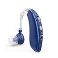 Mini Rechargeable BTE Hearing Aid – 4-Mode Digital Amplifier BTE Hearing Aid Qst Blue-no Plug