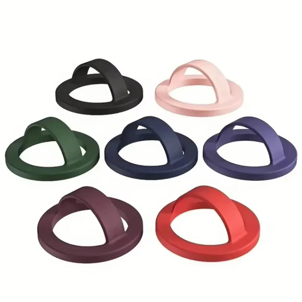 Silicone Magnetic Ring Buckle Universal Phone Holder Phone Ring Holder Qme