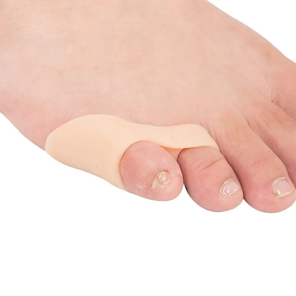 Soft Toe Buffer Cushion Covers – Flexible Anti-Friction Foot Pads Toe Cushion Covers Qme