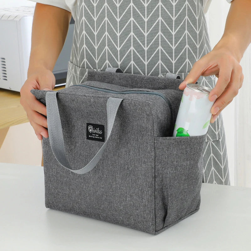 Large Insulated Cooler Bag – Oxford Thermal Lunch & Picnic Bag Insulated Cooler Bag Qst