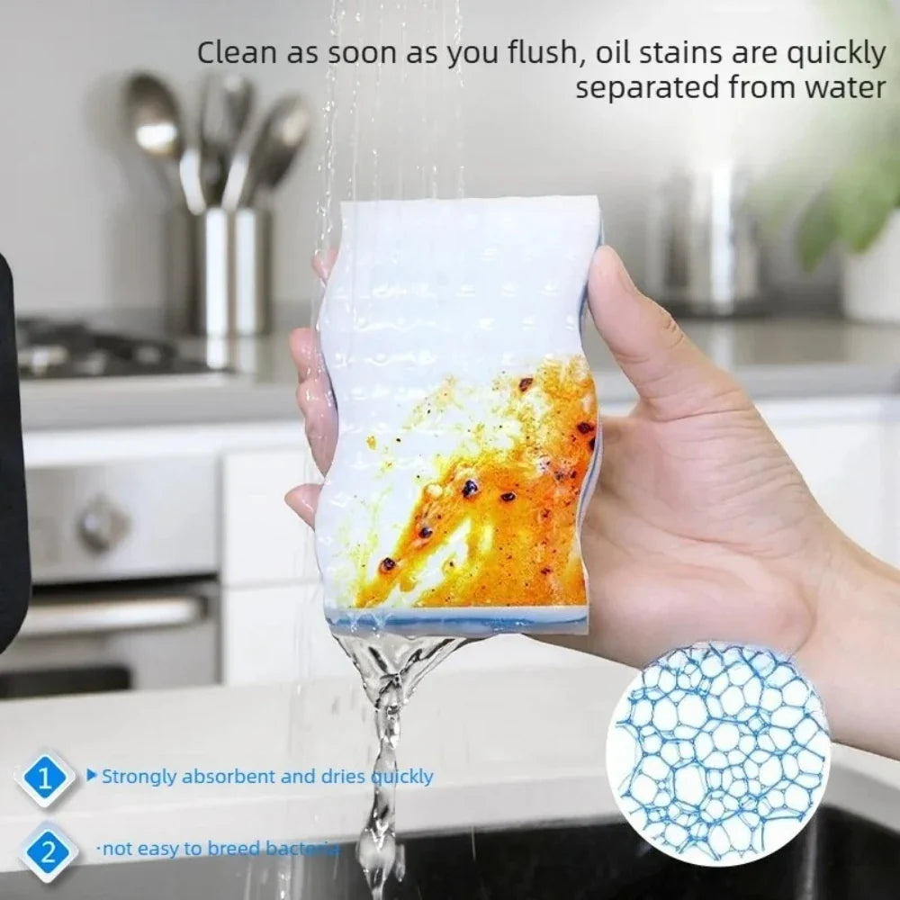Reusable Kitchen Scouring Pad & Cleaning Sponge | Qme Kitchen Scouring Sponge Qme