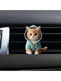 Cartoon Car Air Vent Fragrance Clip & AC Outlet Decor Car Vent Freshener Qme green