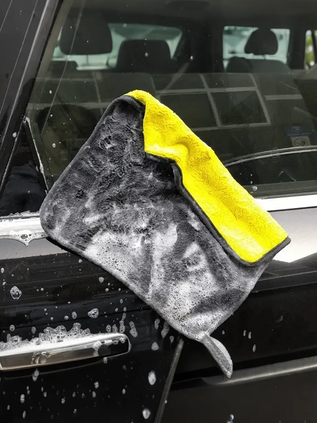 5-Pack Coral Fleece Car Wash Towels 30x30cm – Thickened Car Wash Towels Qme