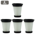 Replacement Filter Set for Moosoo K12 K13 Invictus One X7 Vacuum Replacement Filter Qme 4 PACK