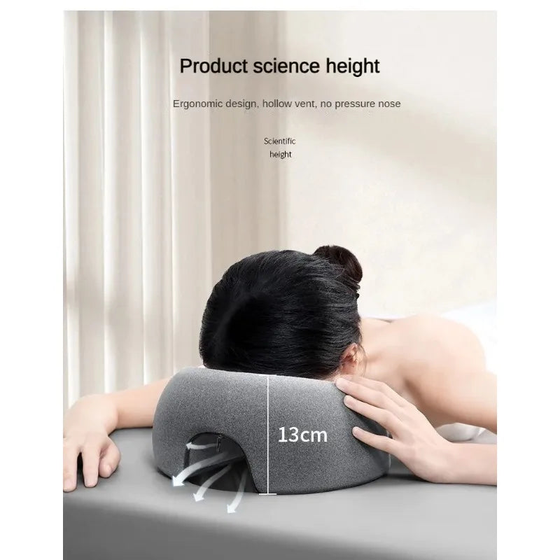 Memory Foam Face Down Pillow – Ergonomic Prone Resting Prone Resting Pillow Qme