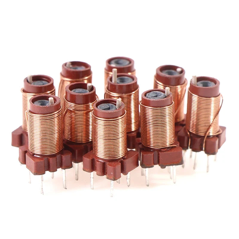 26T Adjustable Ferrite Core Inductor 1–6.3µH, 10-Pack Ferrite Core Inductor Qme