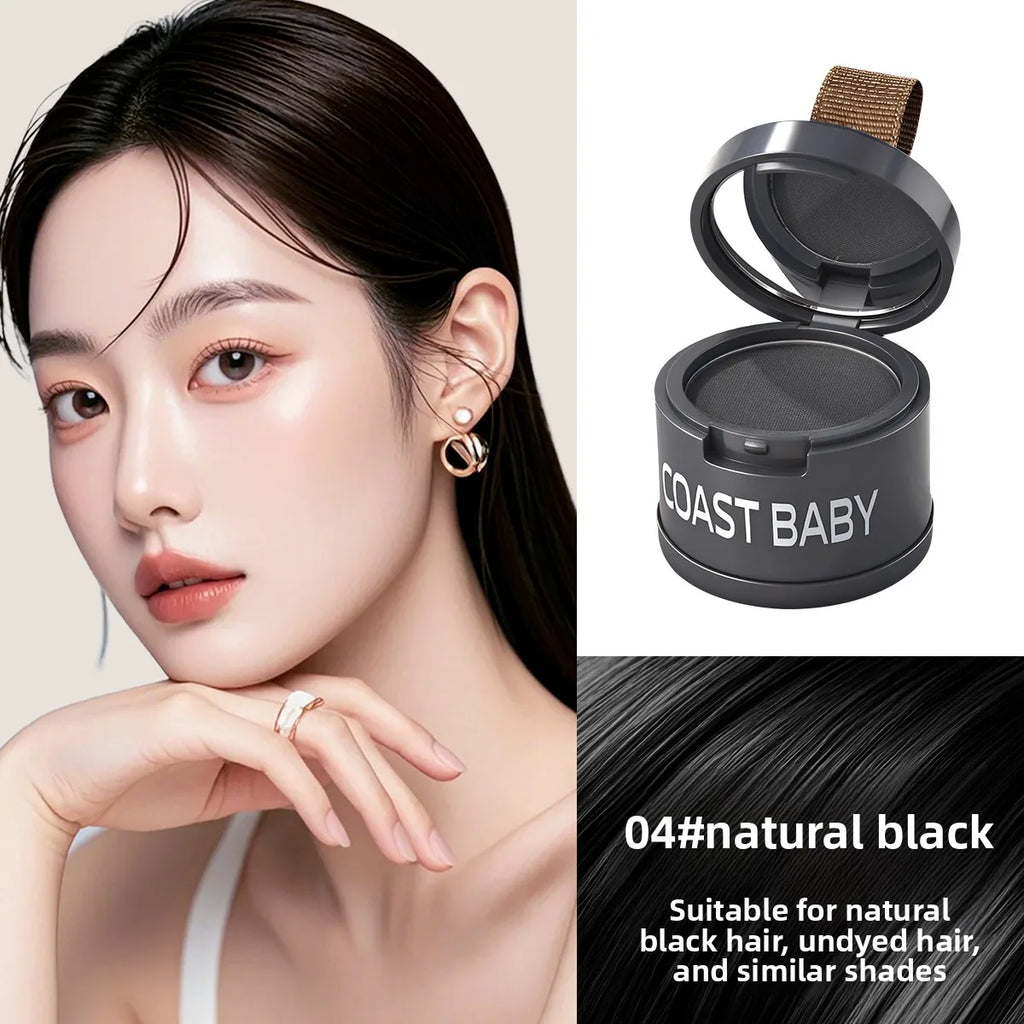 Hairline Powder Contouring Hair Concealer – Natural Coverage Hair Concealer Powder Qme W80-76-04