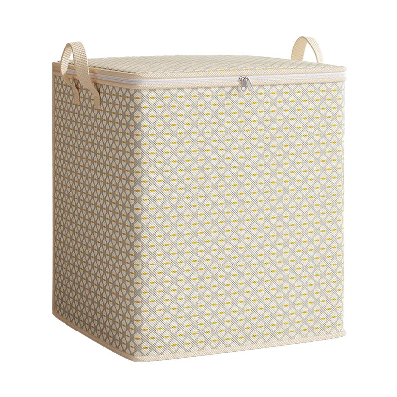 Extra Large Quilt Storage Bag – Foldable Clothes Organizer Quilt Storage Bag Qme