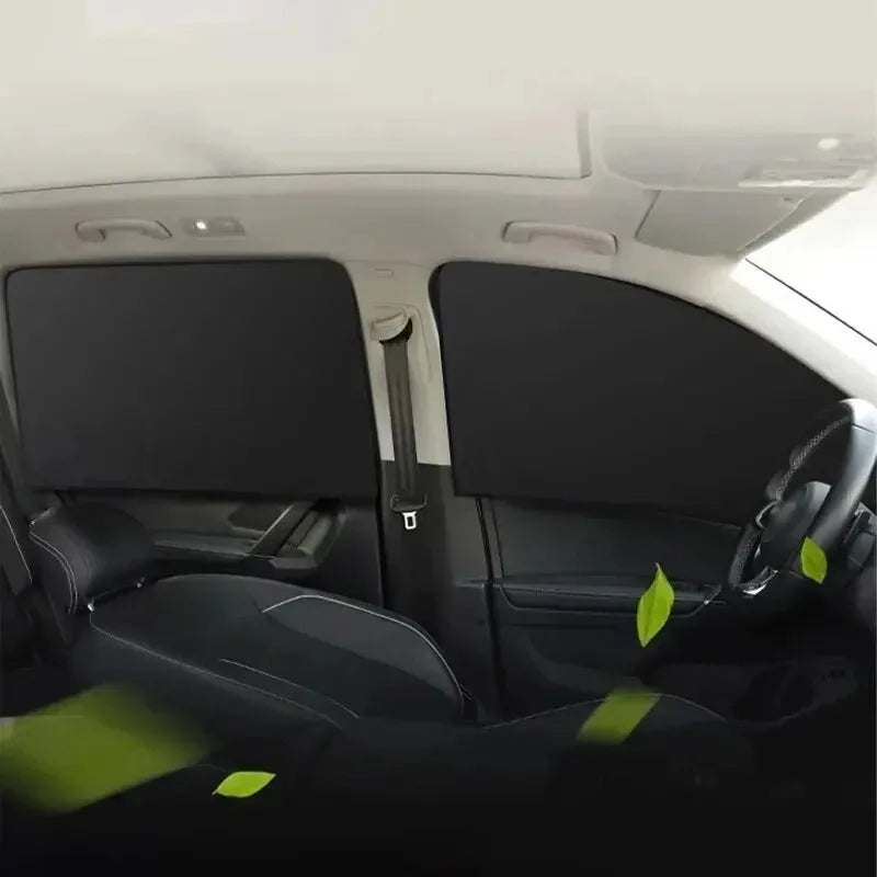 Car Side Window Magnetic Sun Shade Privacy Curtains – UV Block Car Window Sun Shade Qme