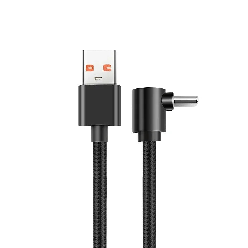 90° Braided USB-C Fast Charging Cable PD | 4 Lengths USB-C Charging Cable Qme