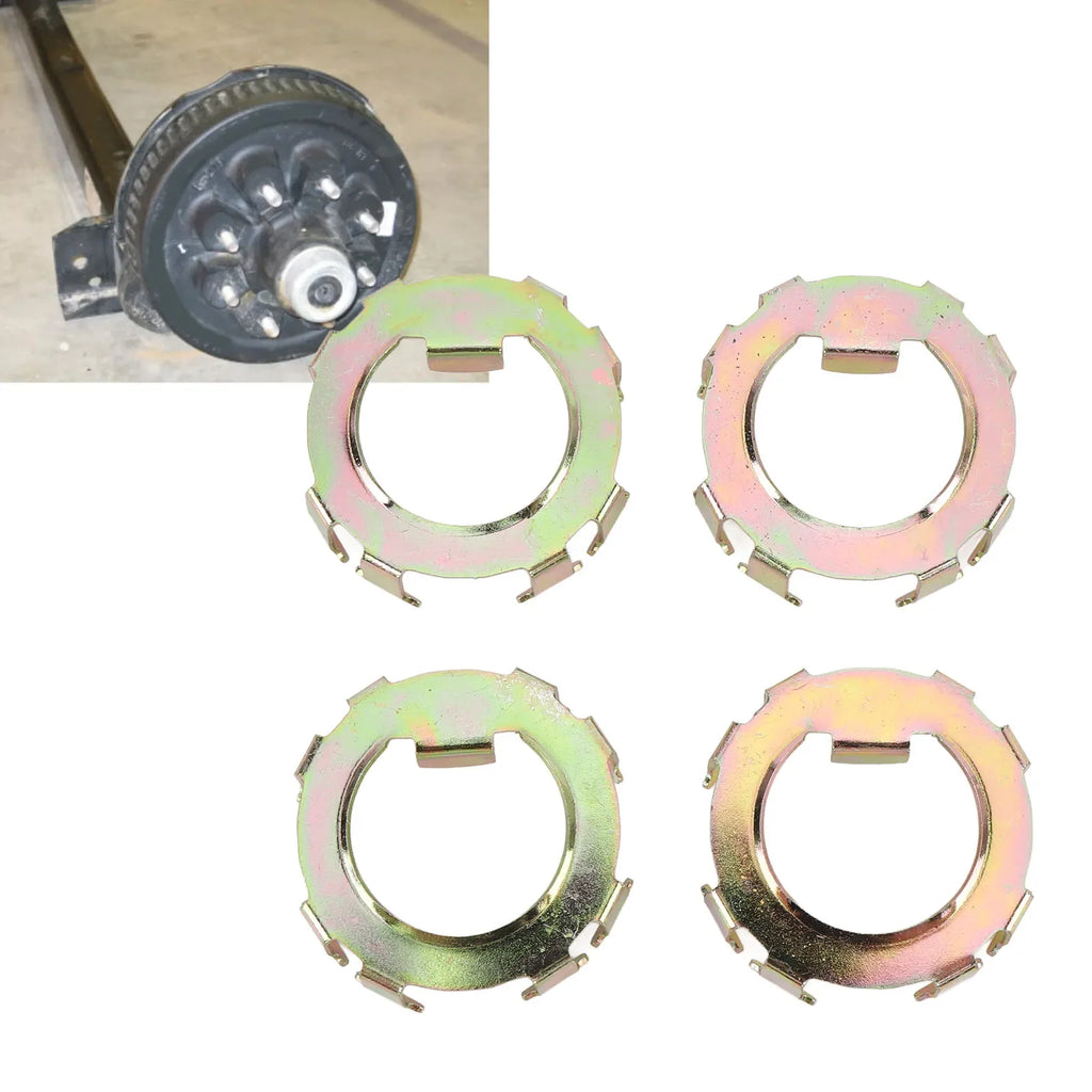 4-Pack Trailer Spindle Nut Retainer – EZ-Lube Dexter 2–8K Axle Trailer Axle Hardware Qme