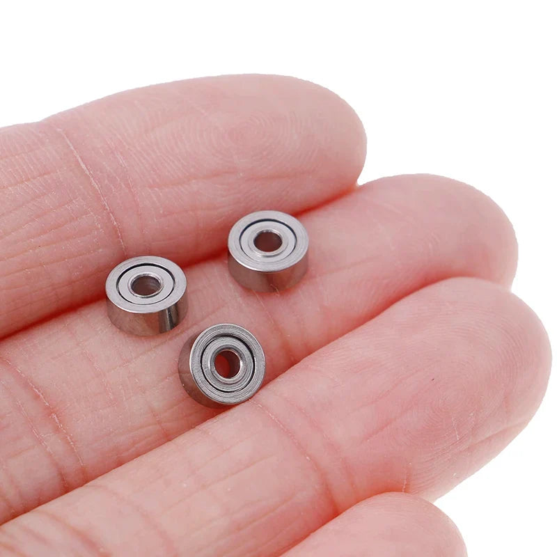 MR62ZZ 2x6x2 Metal Shielded Precision Mini Ball Bearings 10pc Precision Ball Bearings Qme 10pcs