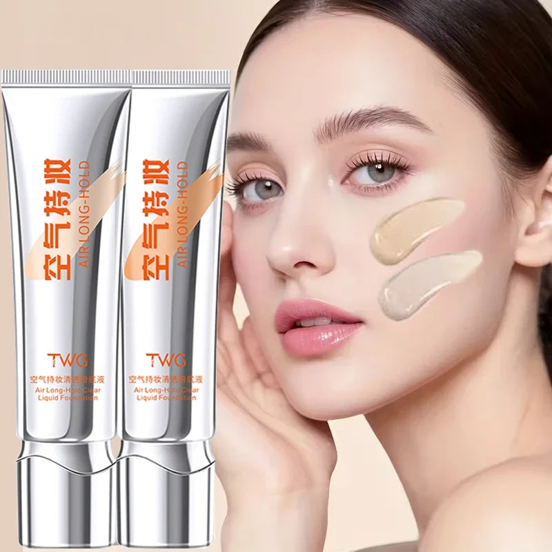 Clear Air Liquid Foundation – Waterproof Natural Finish | Qme Liquid Foundation Qme