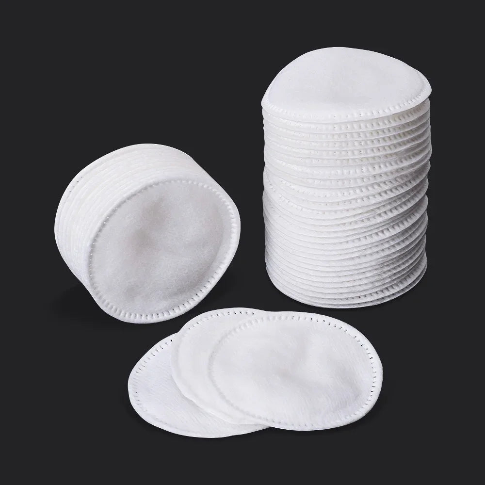 Disposable Cotton Round Pads – Makeup & Nail Art Cleaning Cotton Makeup Pads Qme