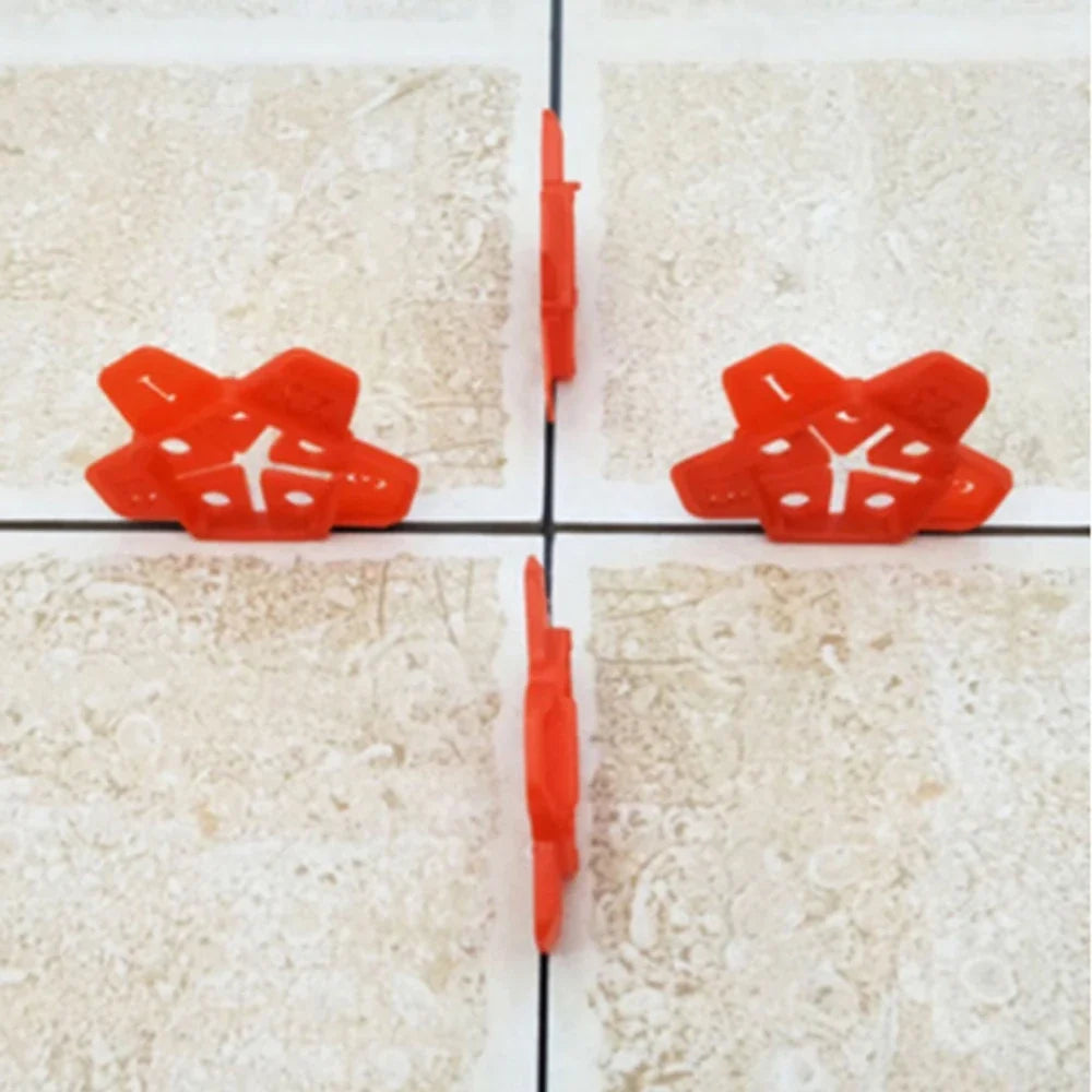Reusable Plastic Tile Spacer Cross Gap Locator Floor Leveling Tool Tile Spacer Tool Qme