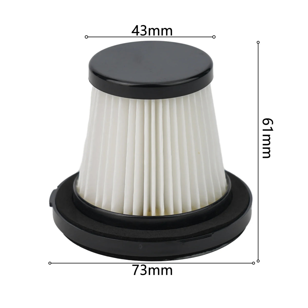 Washable Replacement Filter for Morse G10 Cordless Vacuum Vacuum Filter Qme