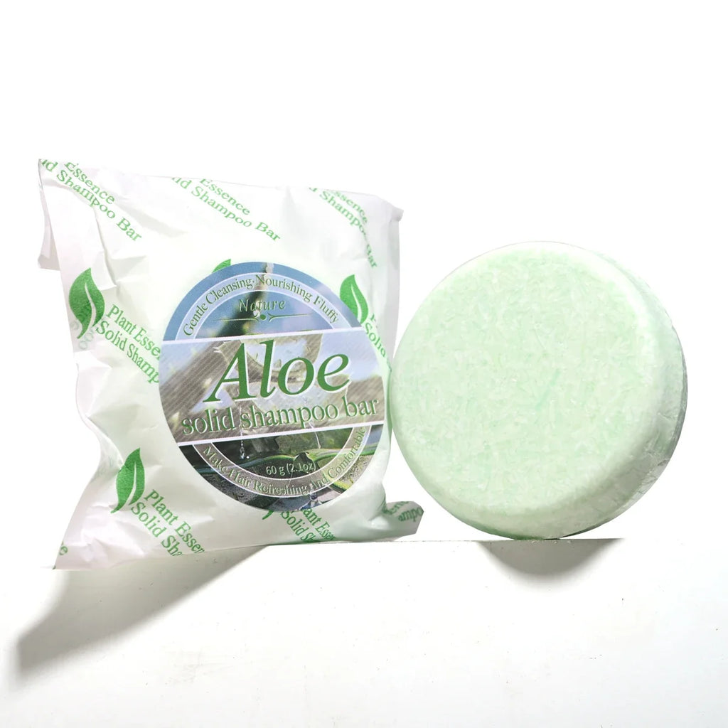Aloe Essence Nourishing Moisturizing Handmade Shampoo Bar Handmade Shampoo Bar Qme ALOE