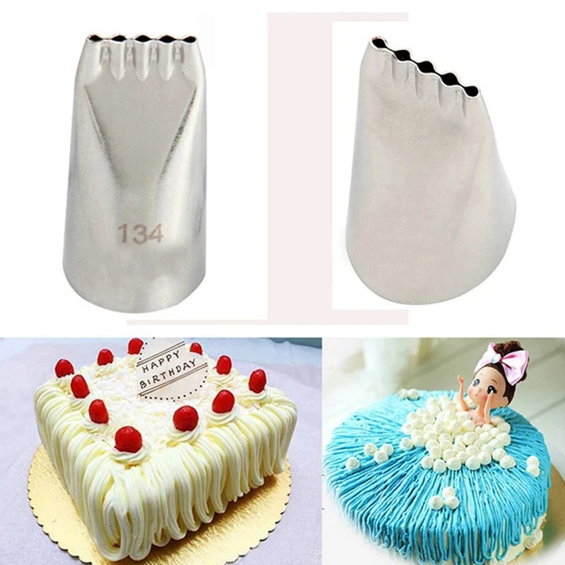 Stainless Steel Cake Piping Nozzles – Fondant & Icing Tips Cake Piping Nozzles Qme Default Title