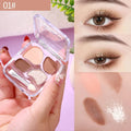 4-Color Glitter Eye Shadow Palette – Waterproof & Long-Lasting Eyeshadow Palette Qme 01