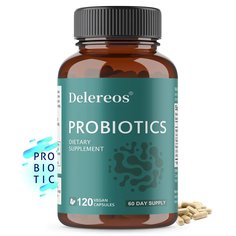 Probiotic Complex – Gut & Digestive Support, Non-GMO Capsules Probiotic Supplement Qst