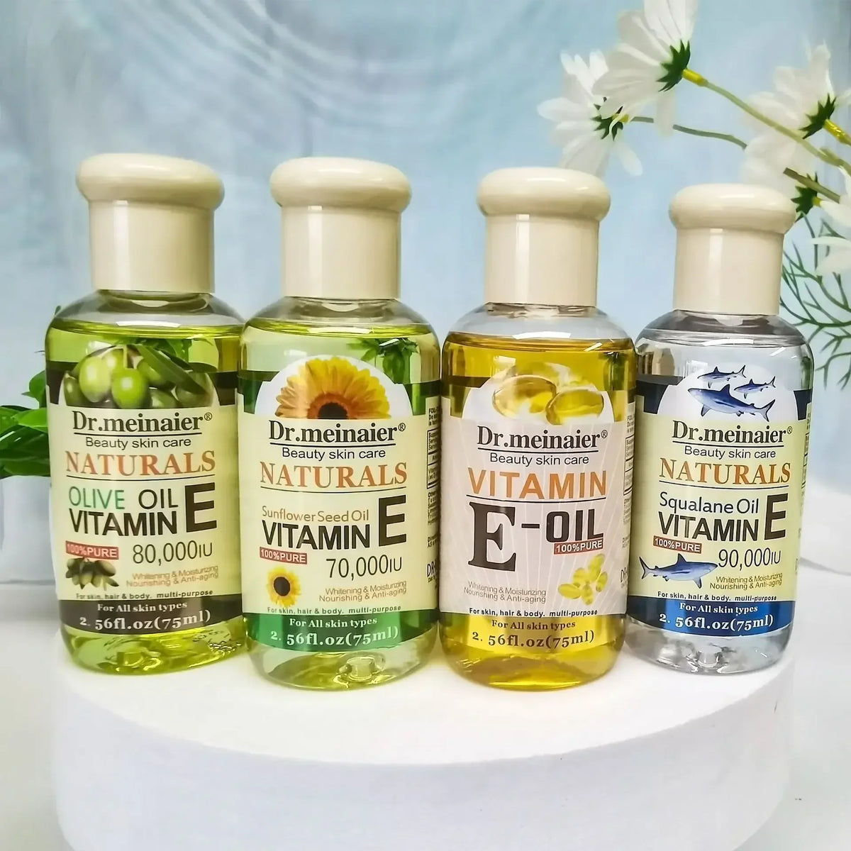 Vitamin E Face Essence Oil – Brightening & Pore-Minimizing | Qme Facial Essence Oil Qme