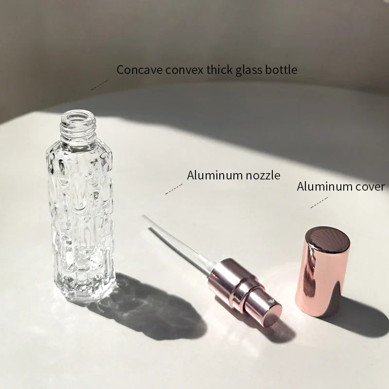 10ml Glass Perfume Spray Bottle with Aluminum Head – Empty Perfume Spray Bottle Qme