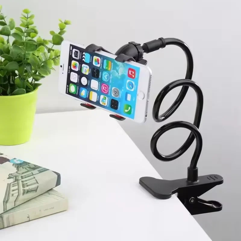 360° Clip Phone Holder Stand – Flexible Desk, Bed & Car Mount Phone Holder Stand Qme