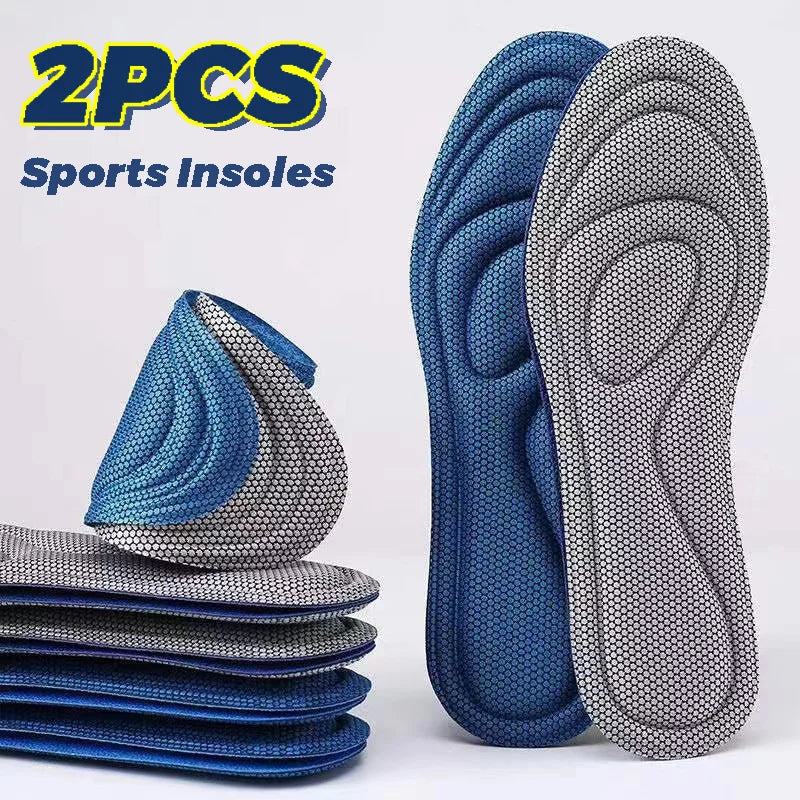 Memory Foam Shoe Insoles – Antibacterial & Deodorizing Shoe Insoles Qme