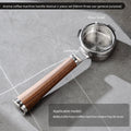 Bincoo 58mm Walnut Bottomless Portafilter for Espresso Bottomless Portafilter Qst Walnut 58mm 2pc setC