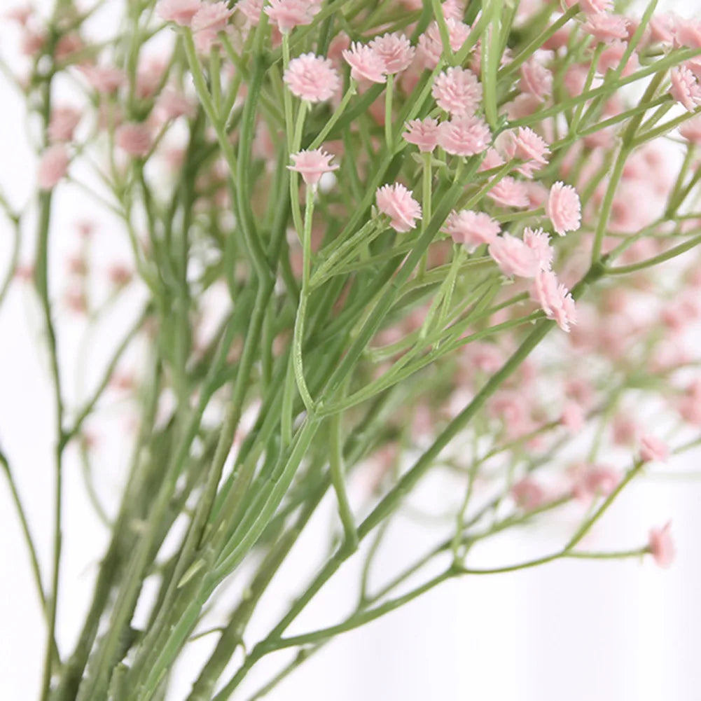 Artificial Silk Gypsophila Bouquet – Faux Wedding Flowers Artificial Flower Bouquet Qme
