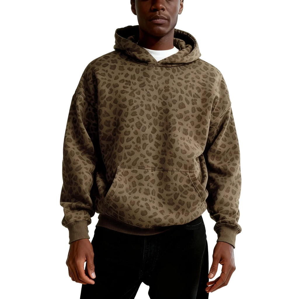 Unisex Casual Soft Long-Sleeve Polyester Sweatshirt | 2 Colors Casual Sweatshirt Qme Light Brown S