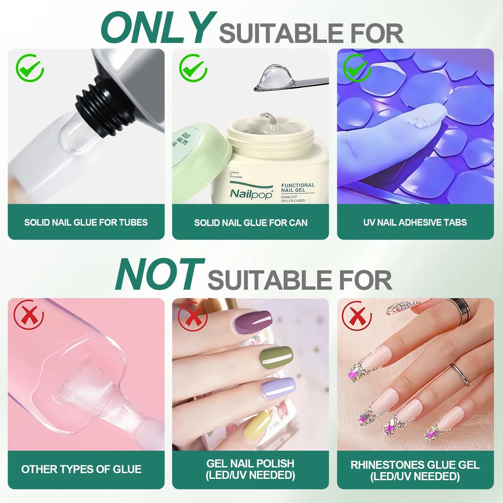 Nailpop Nail Remover Spray – Press-On & UV Gel Soak-Off Nail Remover Spray Qme