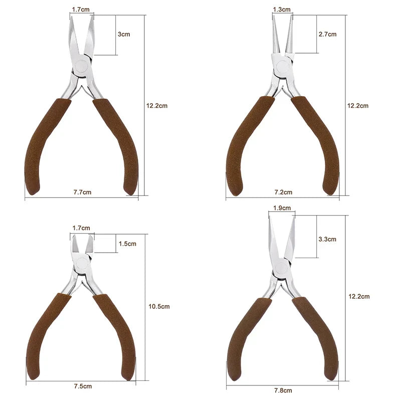 Professional Jewelry Making Pliers – Needle Nose & Round Wire Jewelry Making Pliers Qme