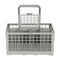 Multipurpose Dishwasher Basket – 7-Compartment Cutlery Organizer Dishwasher Cutlery Basket Qme Grey