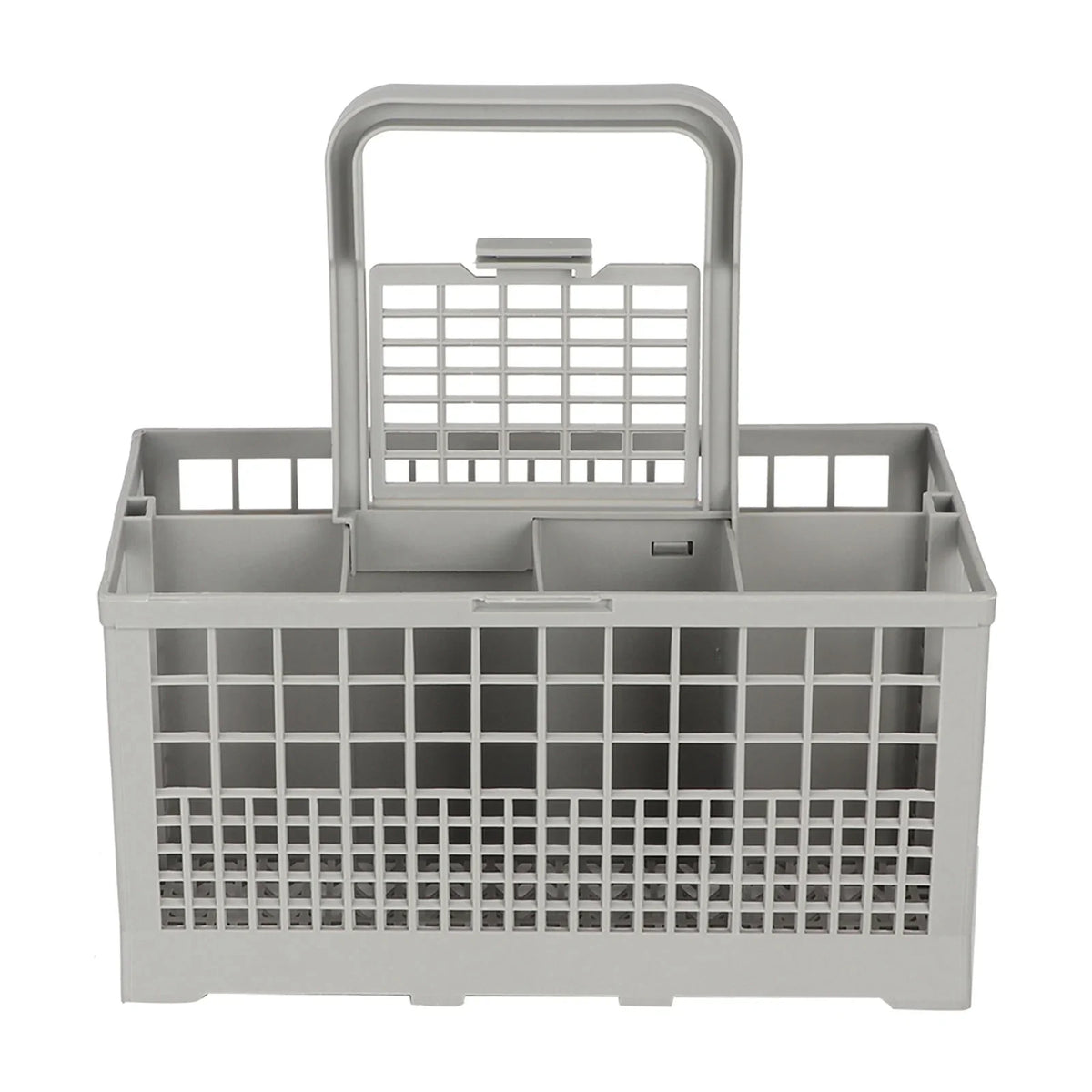 Multipurpose Dishwasher Basket – 7-Compartment Cutlery Organizer Dishwasher Cutlery Basket Qme Grey