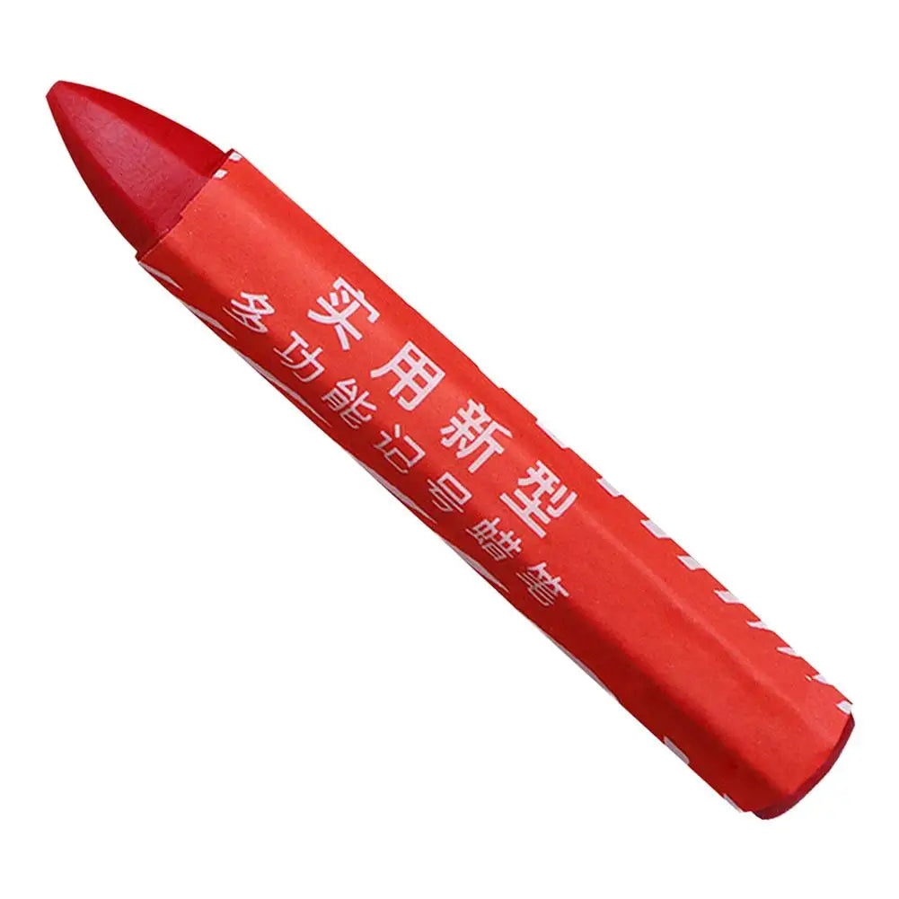 Tire Crayon Marker – Oil & Water Resistant, 4 Colors | Qme Tire Marking Crayon Qme Red