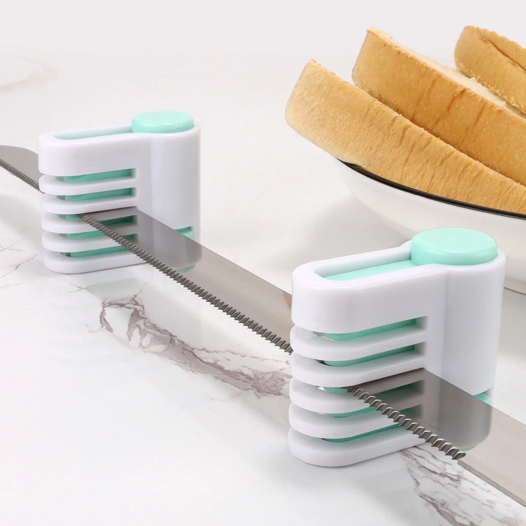 Adjustable 5-Layer Cake Slicer & Bread Leveler – 2 Pcs Cake Slicer Qme