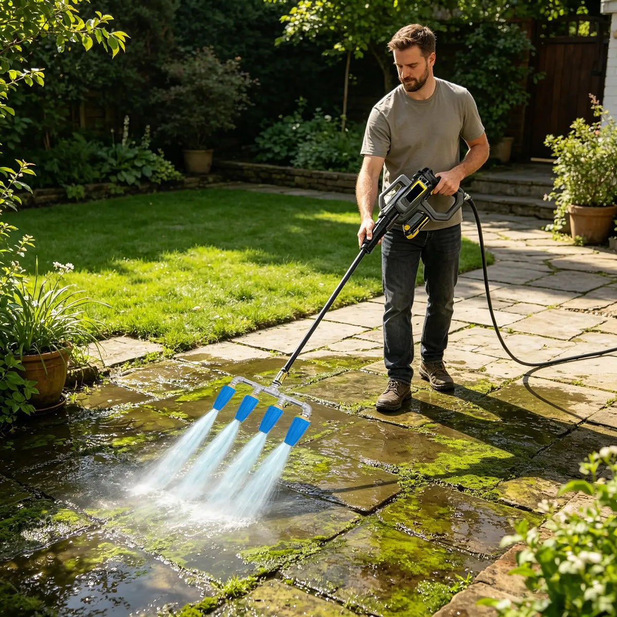 Ergonomic Stainless Steel Quick-Connect Pressure Hose Nozzle Pressure Hose Nozzle Qme