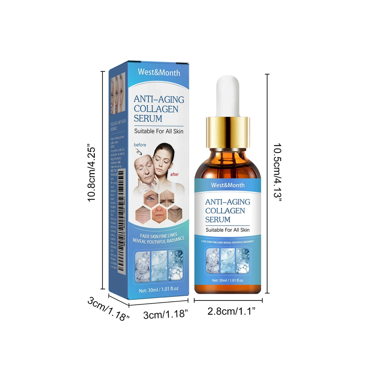 Collagen Face Serum – Firming, Lifting & Fine Line Smoothing Collagen Face Serum Qme