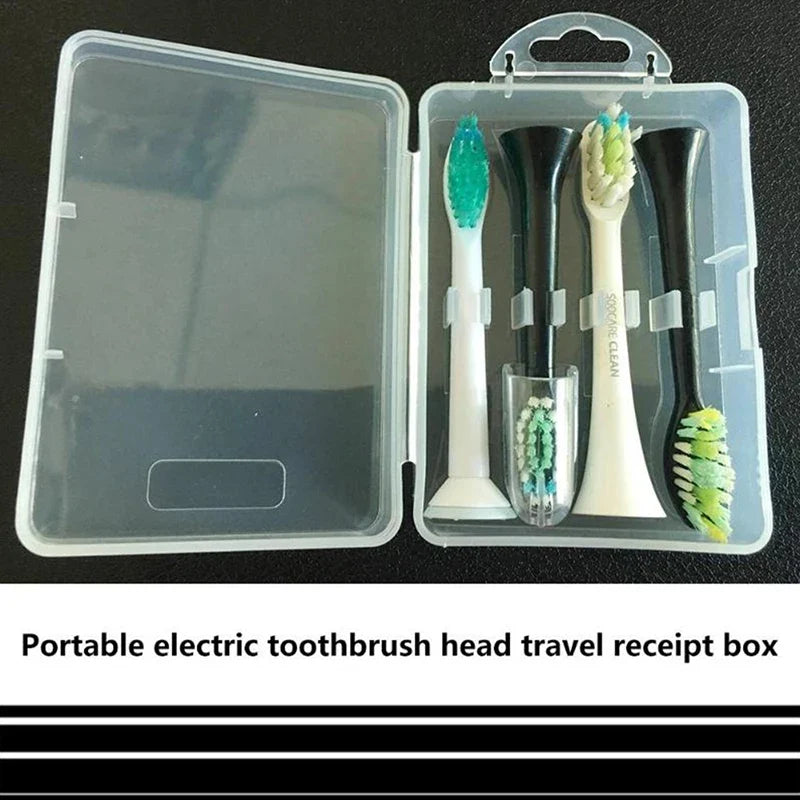 Travel Electric Toothbrush Head Holder & Storage Case Toothbrush Head Case Qme