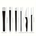 Stainless Steel Foot Care Exfoliating Scraper & Nail Kit Foot Care Kit Qme 6pcs