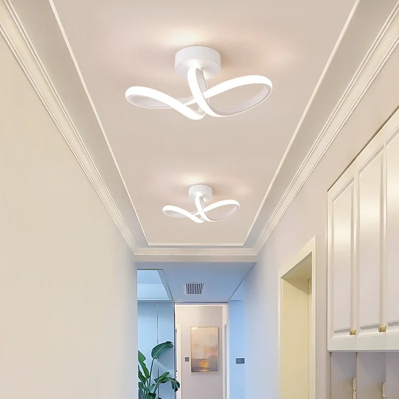 Modern LED Ceiling Chandelier | 3 Color Modes | Iron Body LED Ceiling Chandelier Qme